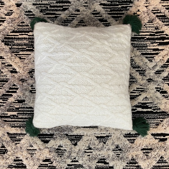 Hearth & Hand Tassel Christmas Pillow
